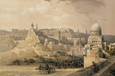 The Citadel of Cairo, Residence of Mehmet Ali, from Egypt and Nubia, Vol.3, 1838 by David Roberts